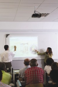 Aula con eBeam Projection Aula con eBeam Projection