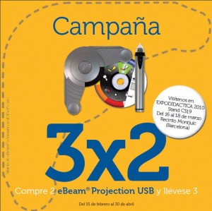 Promocion eBeam 3x2 Promocion eBeam 3x2