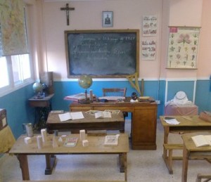 Exposición aula de 1920 Exposición aula de 1920