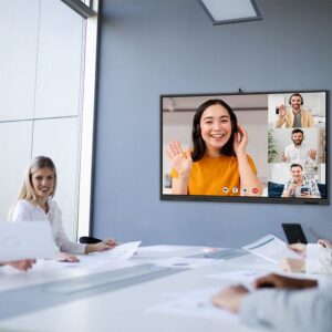 Pantalla interactiva Newline Elara Pro TT-6523QCA+ 4K de 65” con cámara 4K y 8 micrófonos