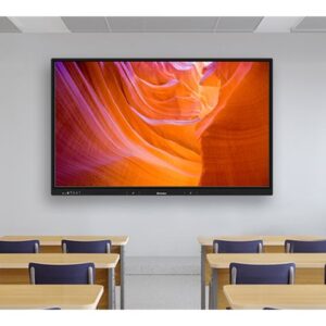 Panel interactivo Promethean ActivPanel LE de 86" con Android 14 a bordo y soporte de pared