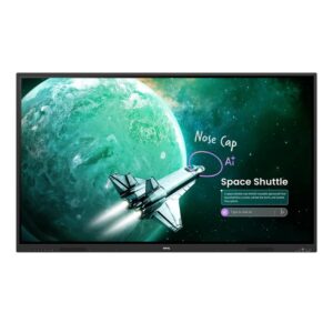 Monitor interactivo BenQ RE7505A 4K de 75" con Android 16, certificación Google EDLA, Play Store...