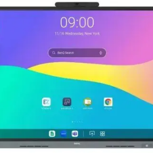 Monitor interactivo BenQ RE6505AC 4K de 65" con cámara 50 MP 4K, Android 16, audio envolvente de 84 W y 5 AÑOS DE GARANTÍA
